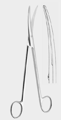 Ножиці ЛЕКСЕР (LEXER), вигнуті, 16 см (cm)